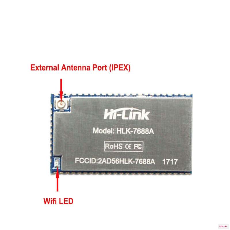 HLK 7688A прозрачная версия Горячая Распродажа беспроводной WIFI модуль Поддержка Linux /Openwrt|Комплекты умного дома|
