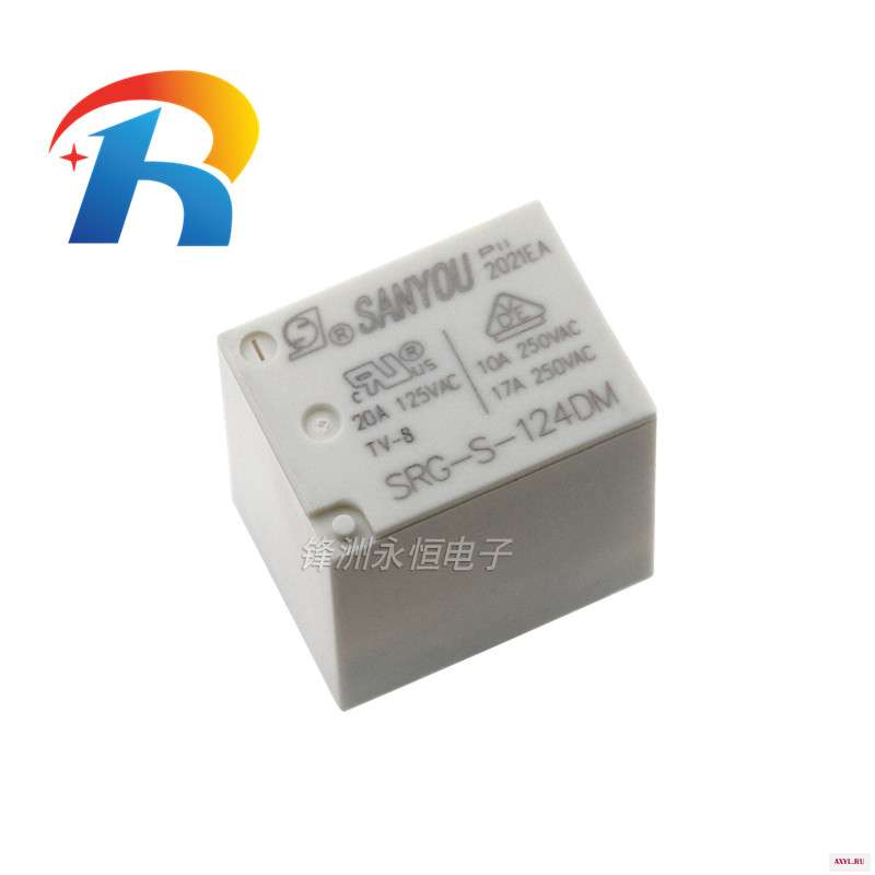 Бесплатная Доставка 5 шт. 100% оригинальный новый SANYOU SRG S 105DM 112DM 124DM 4 Пина 17A 5VDC 12VDC 24VDC реле мощности|Реле| |