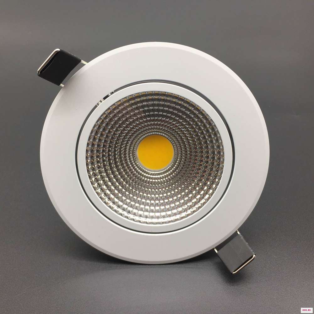 Dimmable светодиодный светильник COB Потолочный Точечный 5 Вт 7 9 12 AC85 265V потолочный встраиваемый ing Внутреннее