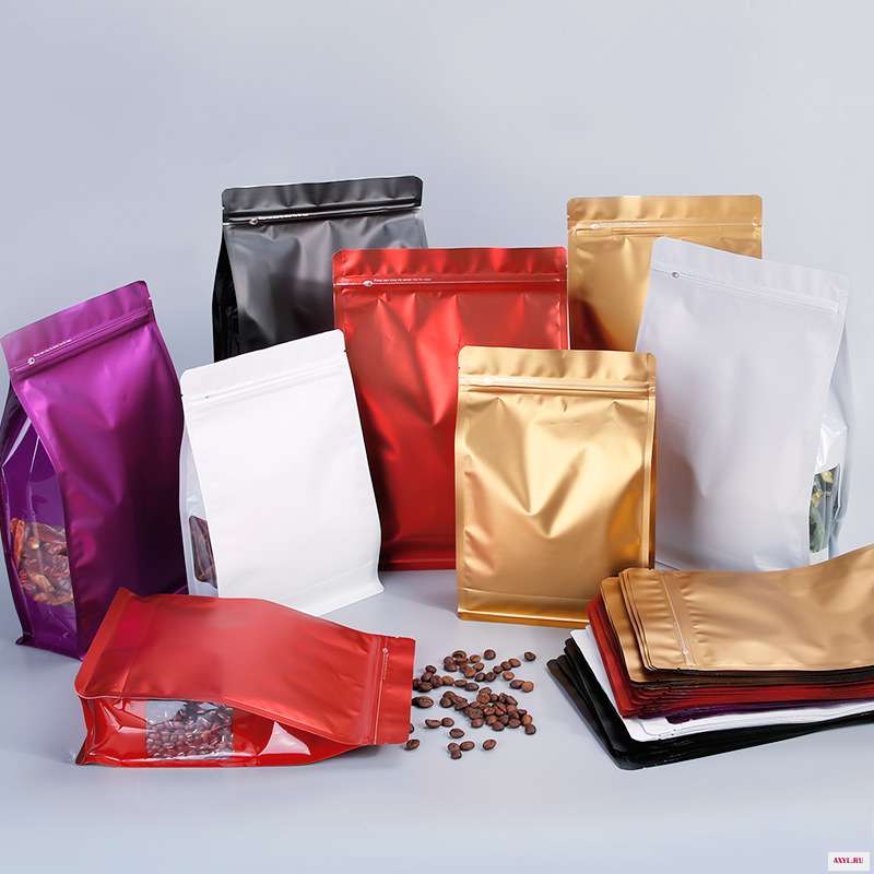 StoBag 50 шт. цветные пластиковые пакеты с застежкой молнией для еды чая красных дат упаковочные свадьбы