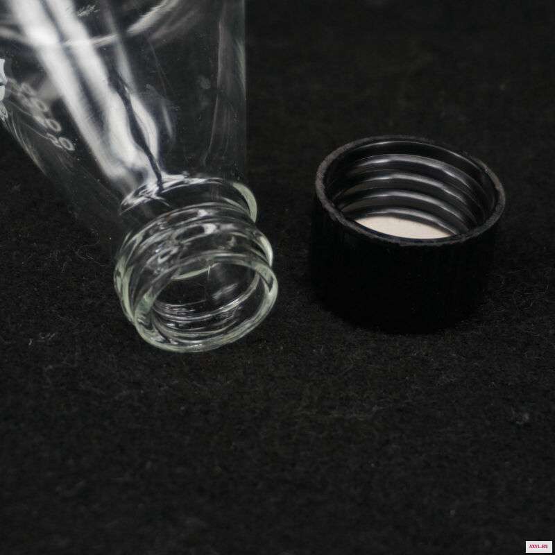 1 шт. стеклянная коническая колба Erlenmeyer с узким отверстием лабораторные принадлежности посуда из