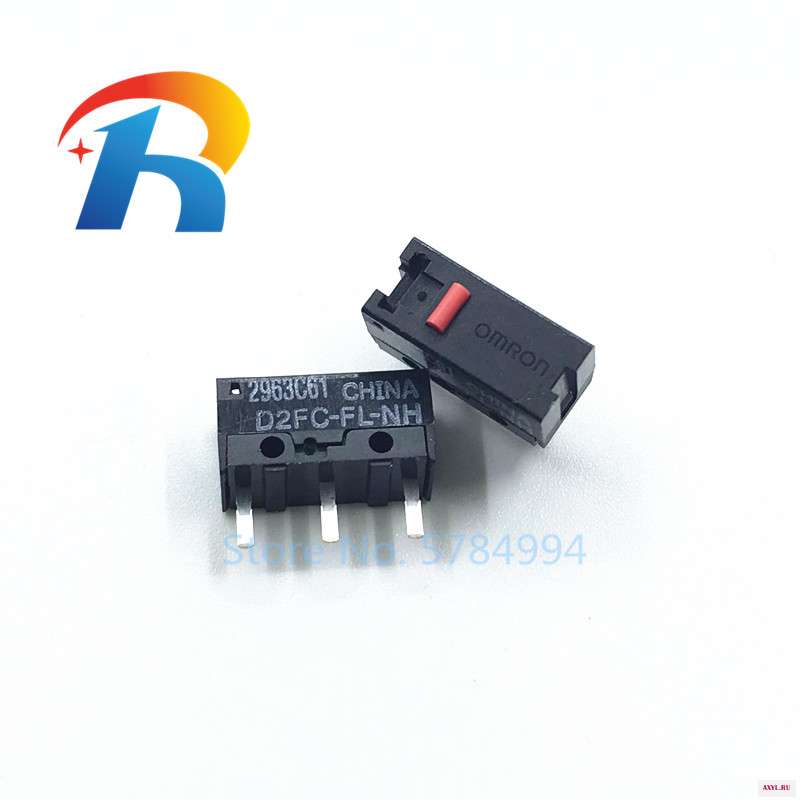 OMRON Micro Switch бесплатная доставка 2 шт. 10 м 20 кнопка мыши D2FC F 7N (50 м) с возможностью поворота на расстоянии до для