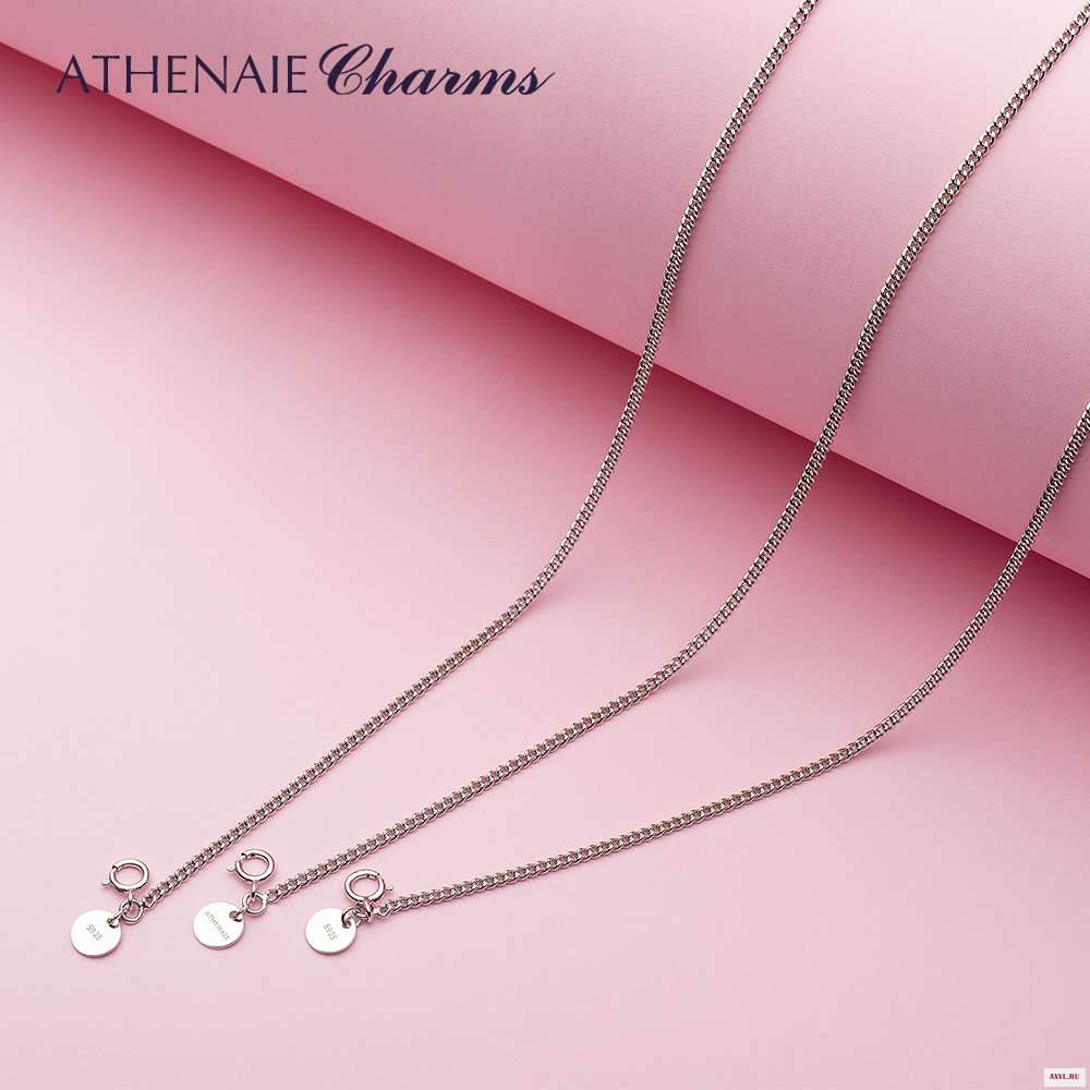 Женское и мужское ожерелье цепочка из серебра 925 пробы|chain necklace|925 sterling silvercharms for necklace |