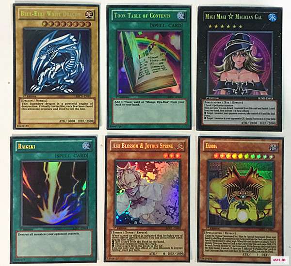 100 шт./компл . нет повторяющихся аниме Yu Gi О игровые карты коробка игра юджиох коллекция для веселья с