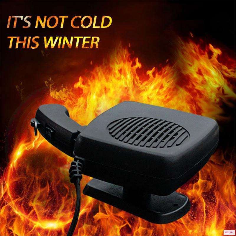 12/24V Car Vehicle Cooling Fan Hot Warm Heater Windscreen Demister Defroster 2 In 1 Portable Auto Van Accessories | - Цена: 368,59 - 1 613,50 руб.