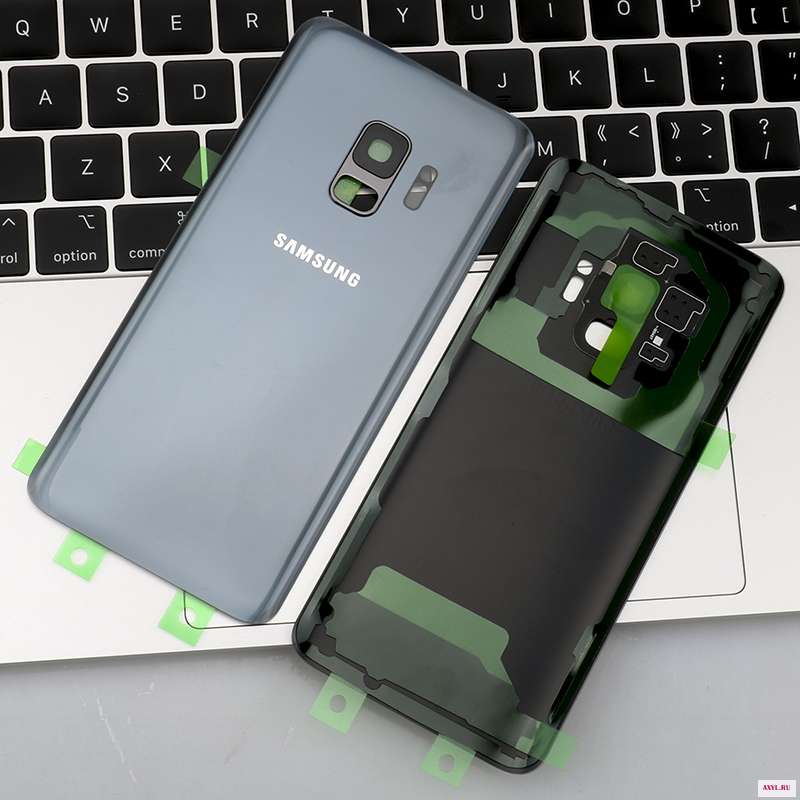 5 8 "оригинальный задний стеклянный корпус чехол для Samsung Galaxy S9 G960F Задняя крышка батареи Дверь объектив