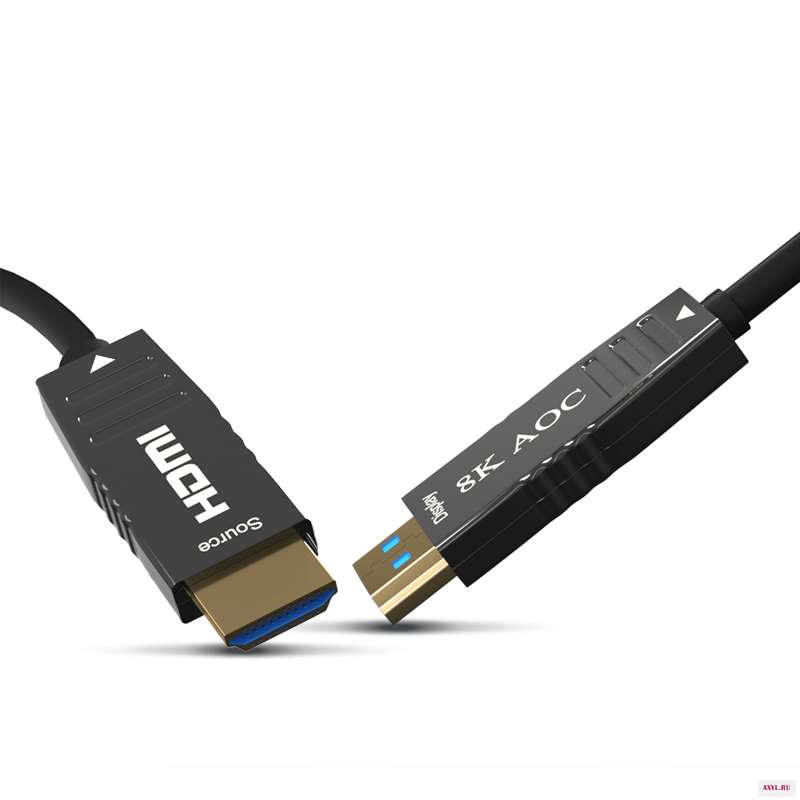 HDMI кабель 8K 2 1 видео Оптическое волокно HDR 120 Гц 3D для HD ТВ сплиттер переключатель Xbox м 3 5 8 10 12 15 20 25 30 50 м|Кабели