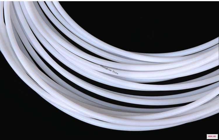 Изолированный капиллярный теплозащитный шланг из ПТФЭ 18 мм x 20 OD F46 жесткая труба с термостойкостью 600