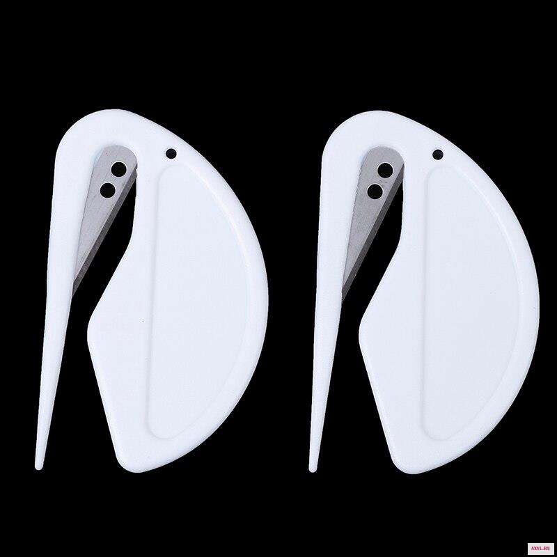 2 шт./шт./лот пластиковые Briefopener мини острый краткое почтовый - Цена: 13,33 руб. / набор