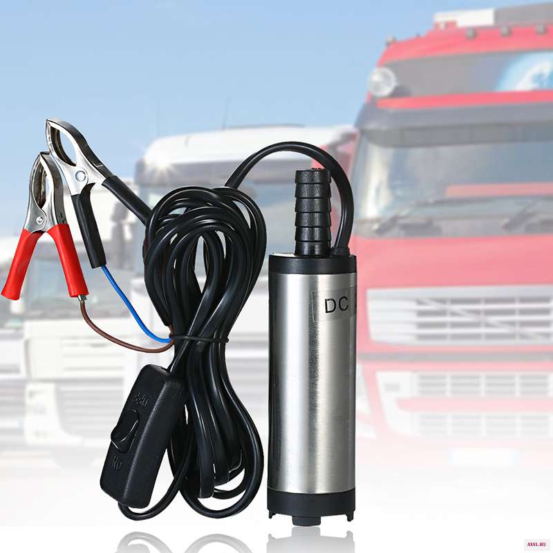 Электрический погружной масляный насос 12 л/мин В 24 постоянного тока для передачи дизельного и керосинового