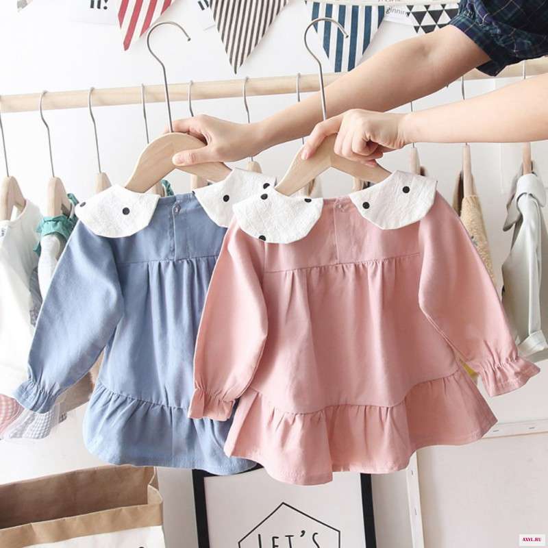 Для маленьких девочек платье с длинными рукавами Сезон весна осень Платье принцессы для Рождественская