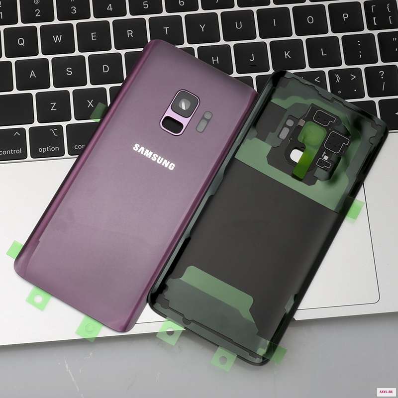 5 8 "оригинальный задний стеклянный корпус чехол для Samsung Galaxy S9 G960F Задняя крышка батареи Дверь объектив