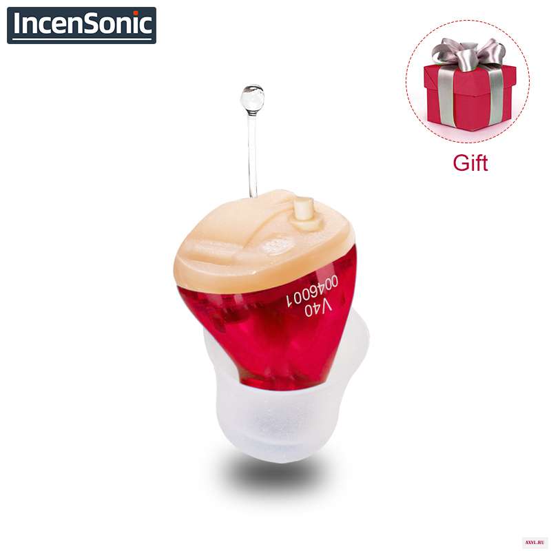 Слуховые аппараты IncenSonic V40 audifonos портативный мини слуховой аппарат для страха/пожилых людей невидимый