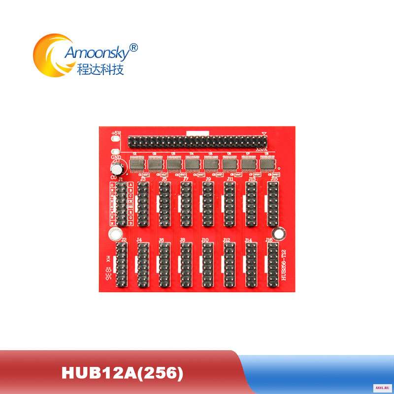 Светодиодный модуль панель для дисплея плата адаптера USB разветвитель со Hub75b Hub75e Hub08 Hub12 работать с Linsn RV901T