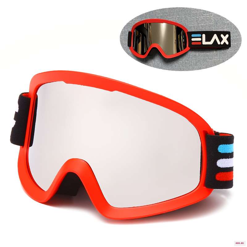 Новые двухслойные незапотевающие лыжные очки ELAX для снегохода сноуборда|Лыжные очки| |