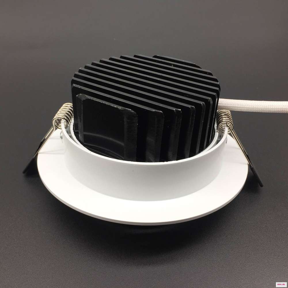 Dimmable светодиодный светильник COB Потолочный Точечный 5 Вт 7 9 12 AC85 265V потолочный встраиваемый ing Внутреннее