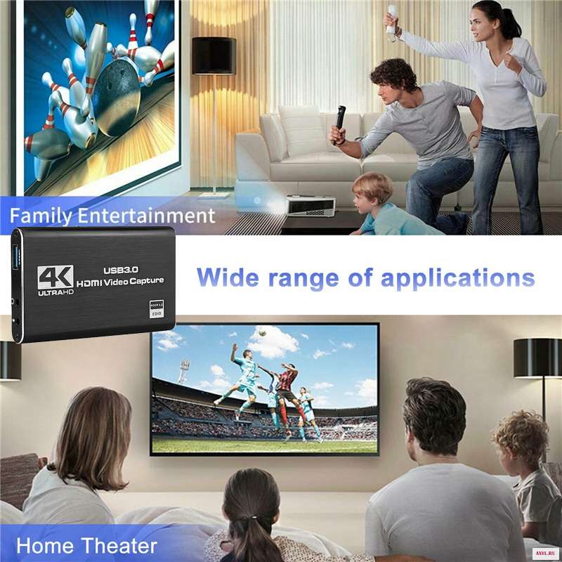 USB 3 0 4K 60 Гц 1080P кадров в секунду HD видеозахват видеокарты видеоконвертор HDMI выход прямая трансляция для XBOX PS4