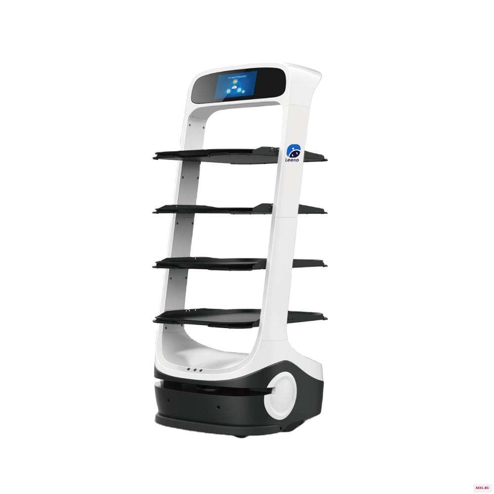 Cheaper Price 7560-10800 USD High Quality T6 Equipped with Multiple Sensors Autonomous Navigation Food Serving Robot | - Цена: 842 578,04 руб.
