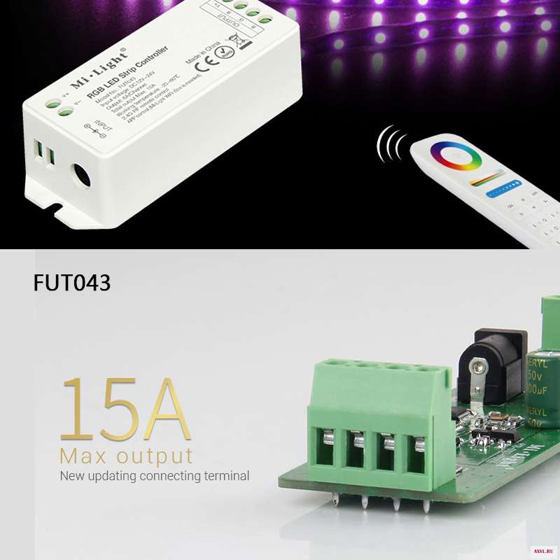 Miboxer 2 4G беспроводной RGB/RGBW/RGB + CCT контроллер светодиодной ленты WIFI умная панель Пульт дистанционного
