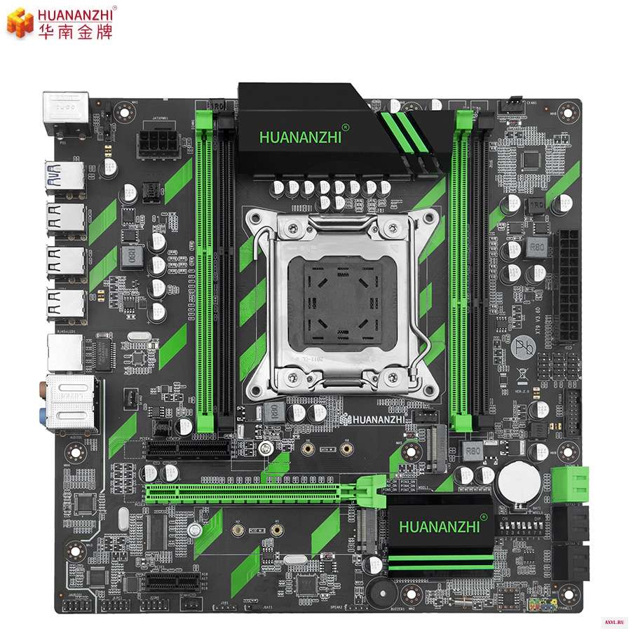 HUANANZHI X79 материнская плата huanan ZD3 LGA2011 ATX SATA3 USB3.0 Dual PCI E 16X NVME M.2 SSD Поддержка REG ECC ram Xeon E5 cpu|Материнские платы| |
