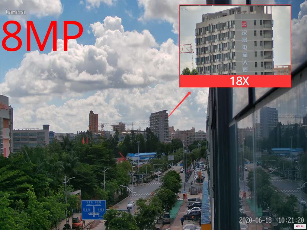 5MP 8MP 18X PTZ купольная ip камера POE 4 7 мм 84 6 видеонаблюдения IR H.265 P2P Plug & play с Hikvision NVR IP66|Камеры видеонаблюдения| |