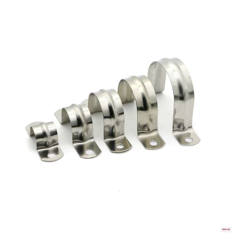 20 шт./лот 304 нержавеющая сталь M5 M100 шланг труба седло U хомуты топливная трубки зажимы|pipe clamp|pipe clamp saddlesaddle |