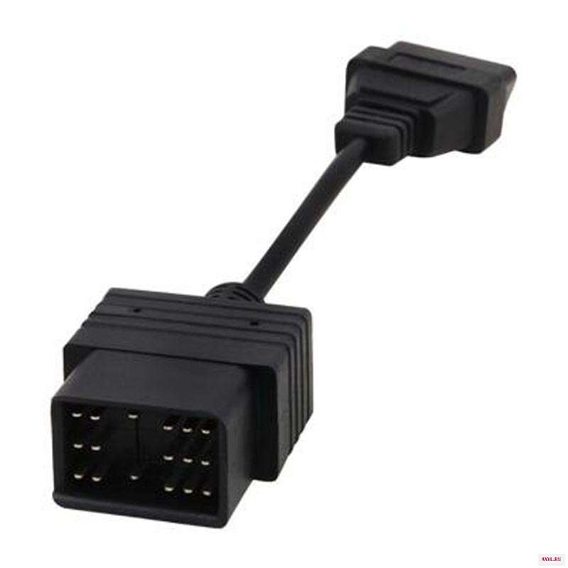 Автомобильный Кабель OBD II для Toyota 17Pin & 22Pin мужчина к 16Pin 2 Женский Диагностический разъем 17 Pin 22 OBDII