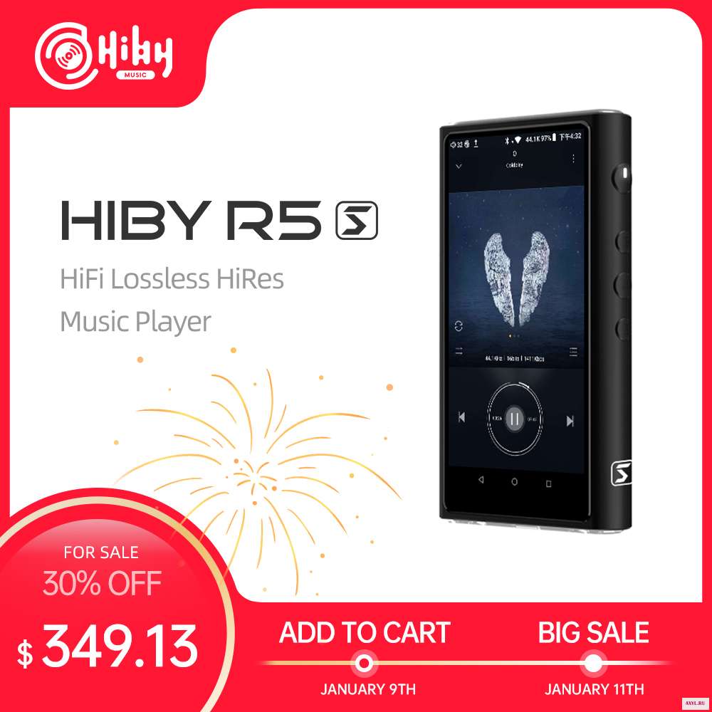 HiBy R5 Saber Android 8 1 HiFi Lossless HiRes музыкальный плеер WiFi/Air Play/Bluetooth/LDAC/DSD/aptX/Dual CS43198/MQA/Tidal|MP3-плееры| |