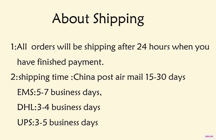 Shipping